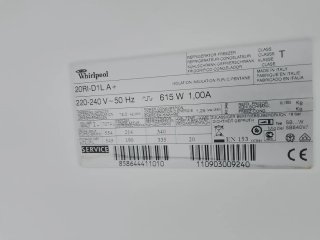 Nevera americana inox Whirlpool