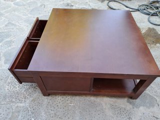 Mesa de centro de madera