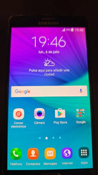 Samsung Galaxy Note 4 Caja y Accesorios