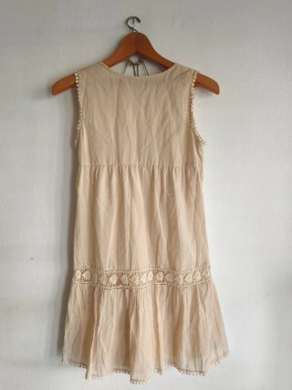 Mini vestido boho chic