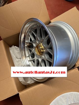 Llanta nueva bbs haxer con garganta 18x10 r674512