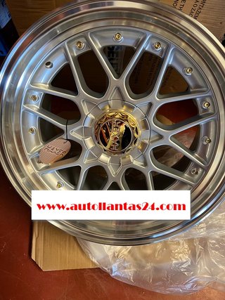 Llanta nueva bbs haxer con garganta 18x10 r674512