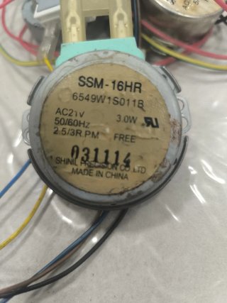 Motor SSM-16HR para microondas