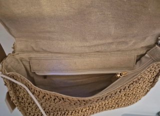 Bolso de rafia tejido