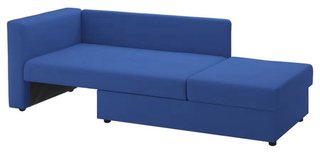 Sofá Cama Azul 2 Plazas SKÖNABÄCK de ikea