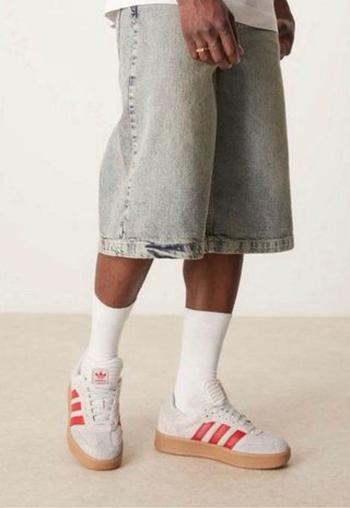 Adidas Samba XLG Zapatillas Gris/Rojo