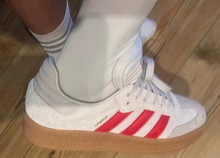 Adidas Samba XLG Zapatillas Gris/Rojo