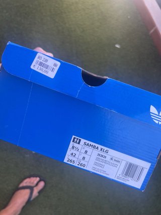 Adidas Samba XLG Zapatillas Gris/Rojo
