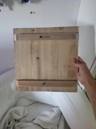 Cuadro de madera Si buscas resultados