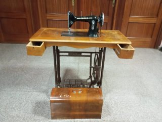 Máquina de coser antigua Sigma