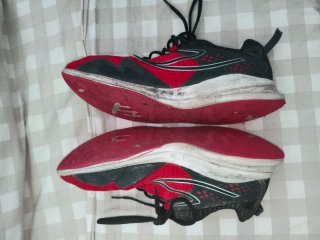 Sapatilhas Fila Preto/Vermelho Tamanho 40