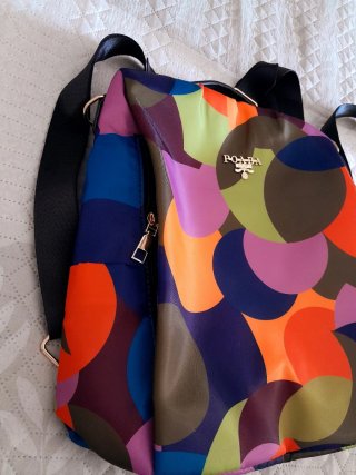 Mochila cartera multicolor