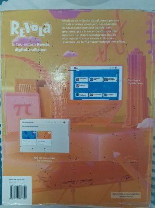 Libro de matemáticas de 1r de bachillerato.Cruïlla