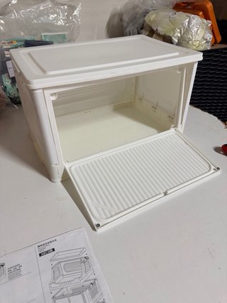 Contenedor Almacenamiento Plegable Transparente