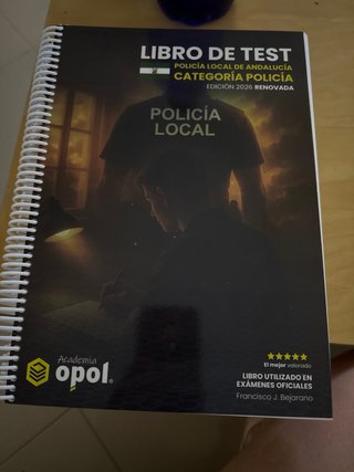 Pack Temario completo Policia Local Andalucia
