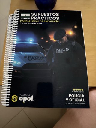 Pack Temario completo Policia Local Andalucia