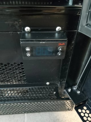Nevera Corona con puerta de cristal