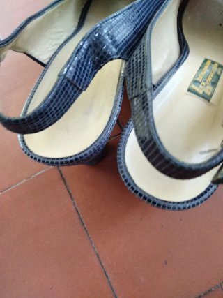 Sandalias tacón medio mujer Talla 40