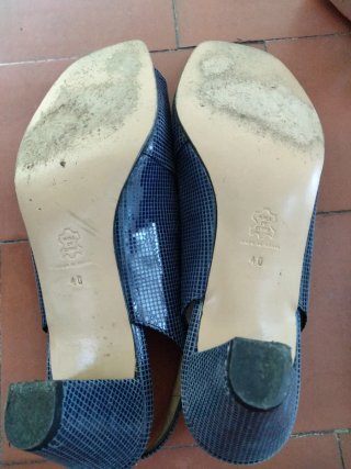 Sandalias tacón medio mujer Talla 40