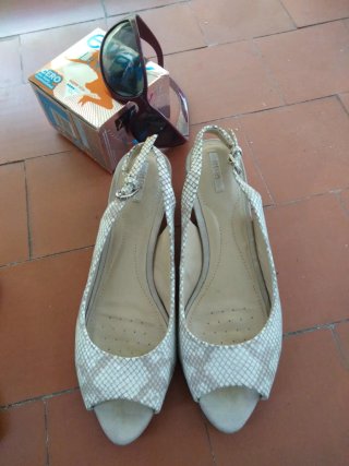 Sandalias tacón medio mujer Talla 40