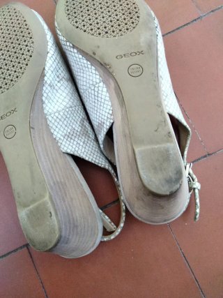Sandalias tacón medio mujer Talla 40