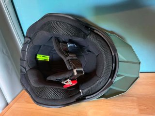 Casco tipo Jet Airoh Kombakt Verde Mate T- M Nuevo