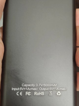 Powerbank 5000 mAh con Fotocamera HD Nuovo