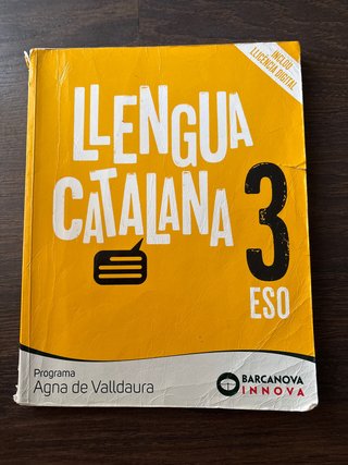 Llengua catalana, 3 ESO