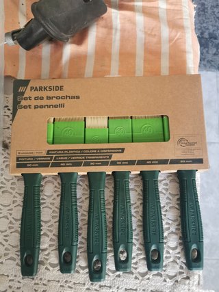 Set 6 brochas Parkside