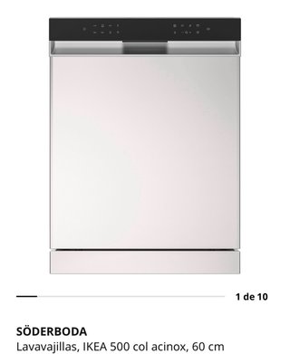 Lavavajillas IKEA SÖDERBODA 500 Nuevo
