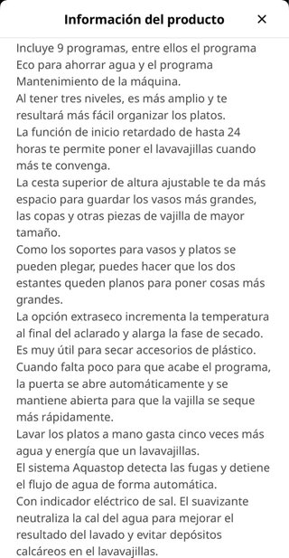 Lavavajillas IKEA SÖDERBODA 500 Nuevo