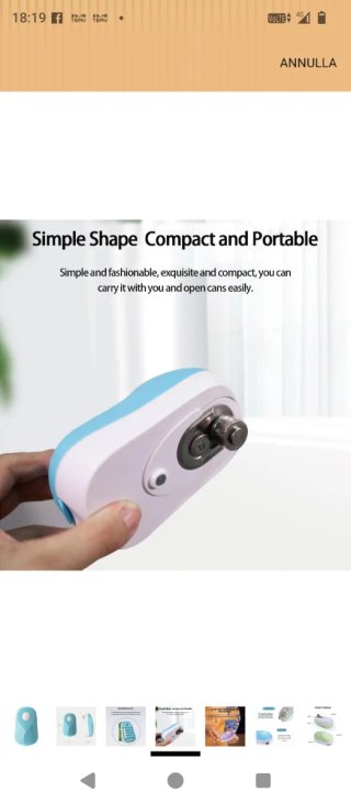 Apriscatole Elettrico Automatico