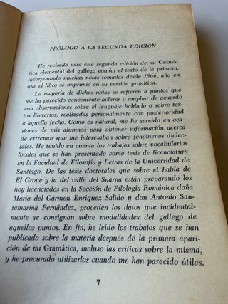 Gramática de gallego de Ricardo Carballo Calero
