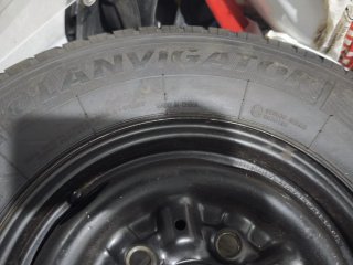 Ruedas llantas más neumáticos 5 unidades 205r14C