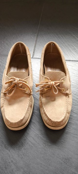 Sebago Dockside náuticos beige talla 42