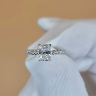 Anillo Plata Corte Radiant Talla 5