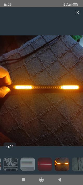 Luces LED Traseras Moto.
