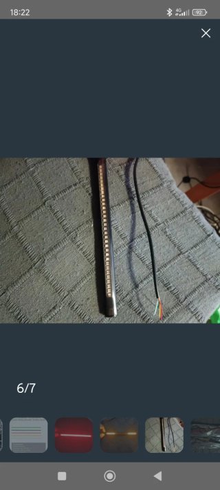 Luces LED Traseras Moto.