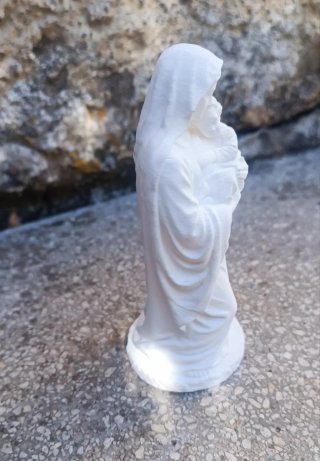 Figura Belén Mujer con Niño
