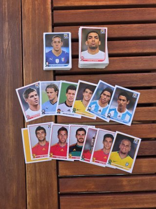 Lote 177 cromos Panini Mundial 2010 Sudáfrica