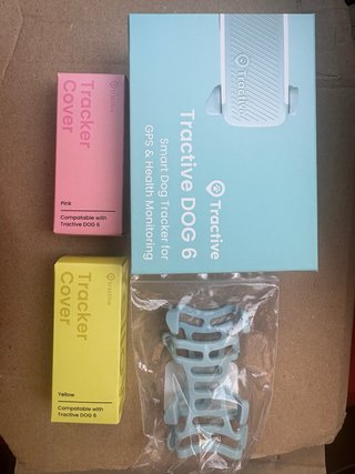 Tractive DOG 6 Localizador GPS + 2 Fundas
