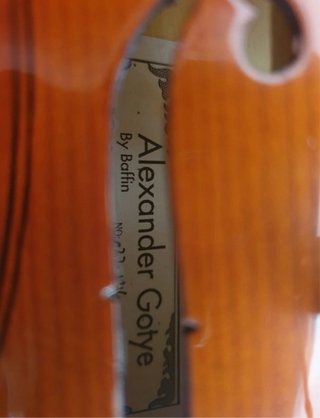 Violín Alexander Gotye 3/4 con estuche y arco