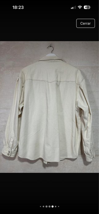 Camisa Lee Talla L Beige