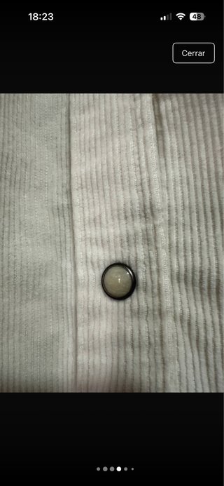 Camisa Lee Talla L Beige