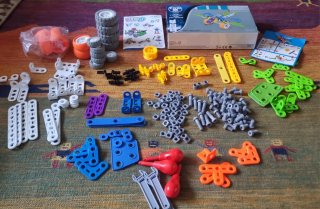 2 Juegos Construcción Mecano Avión y Más