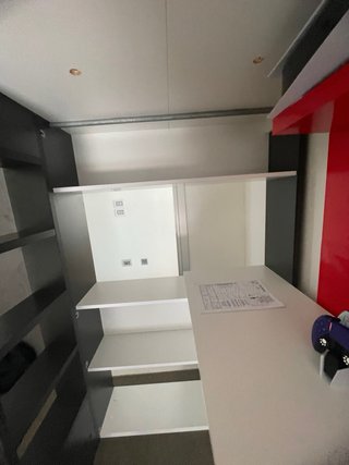 letto a ponte bianco e antracite CONTATTATEMI