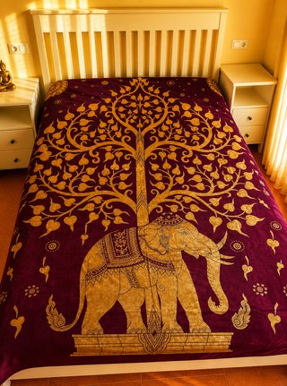 COLCHA / CAMA / PLAYA /KING SIZE 210x240