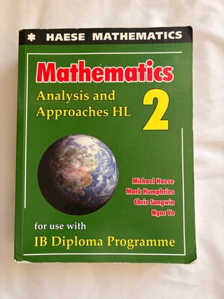 Matemáticas IB: Análisis y Enfoques 2 NS