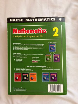 Matemáticas IB: Análisis y Enfoques 2 NS