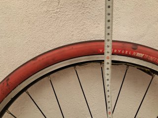 Rueda de rulo bicicleta Van Rysel